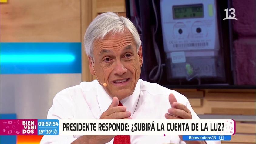 [EN VIVO] Presidente Sebastián Piñera visita Bienvenidos