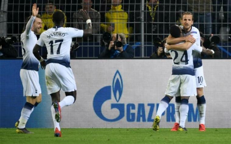 Tottenham vence a Borussia Dortmund y pasa a cuartos de la Champions League