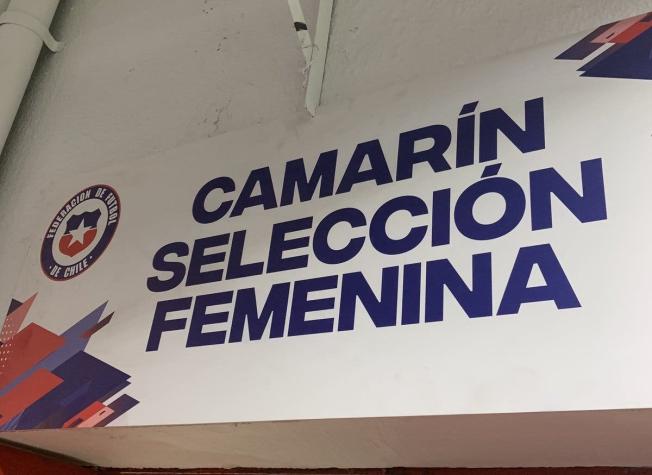 [FOTOS] Histórico: Selección Chilena femenina tiene su propio camarín en el Estadio Nacional