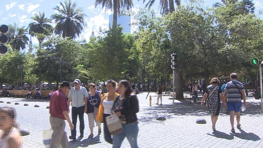 [VIDEO] La nueva Plaza de Armas de Santiago