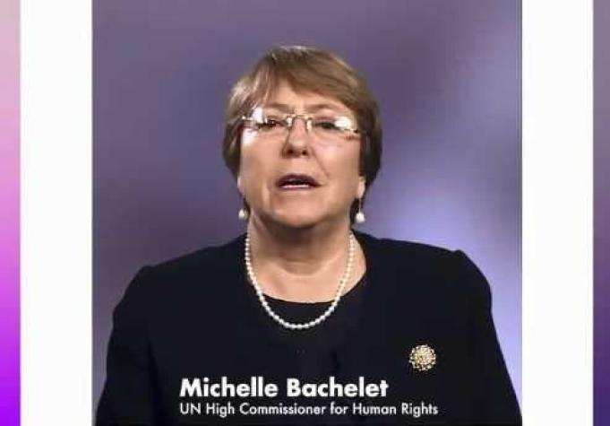 [VIDEO] Bachelet en el Día de la Mujer: "Tradiciones no deben impedirnos sociedades más prósperas"