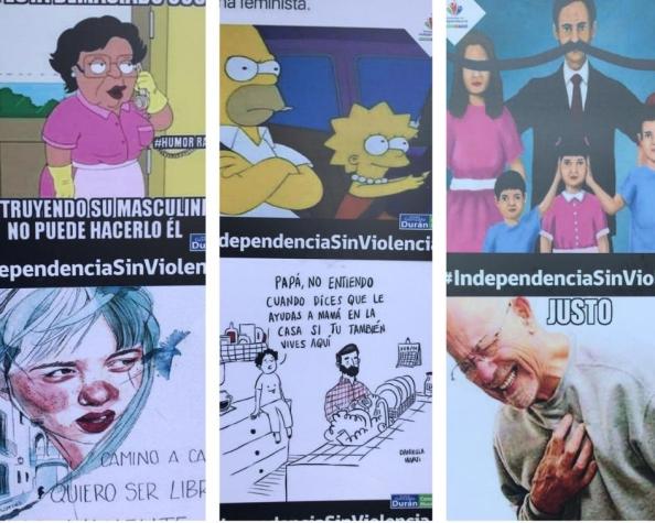 [FOTOS] Revisa los memes que preparó la Municipalidad de Independencia para el Día de la Mujer 2019