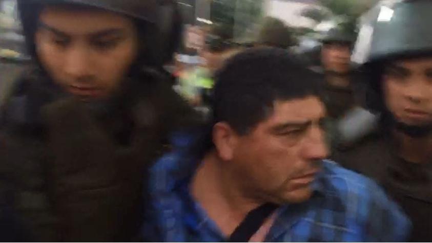 Concepción: Detienen a hombre que agredió a su pareja a pasos de la marcha del 8M