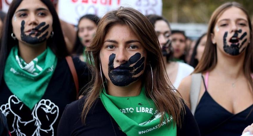 Histórica marcha: los rostros de las protagonistas del #8M en Chile