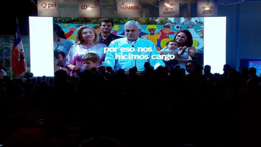 [VIDEO] Chile Vamos celebra primer año del gobierno de Sebastián Piñera