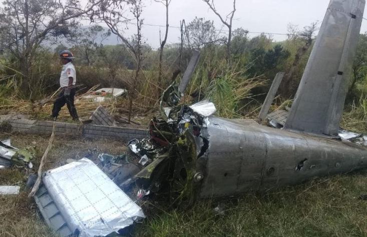 Desplome de avioneta deja un muerto y un herido en Guatemala