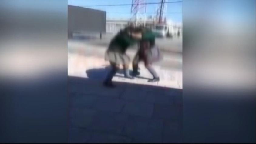 [VIDEO] San Pedro de la Paz: Violenta pelea escolar sería por bullying