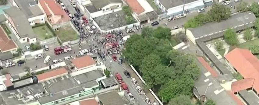 Tiroteo en cercanías de escuela de Sao Paulo deja diez muertos