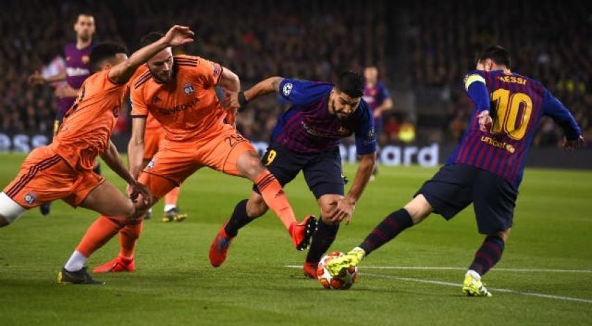 [Gol a Gol] FC Barcelona golea a Lyon con Vidal en cancha y avanza a cuartos de la Champions