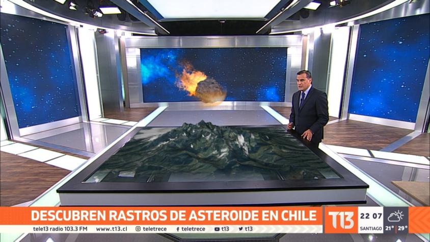 [VIDEO] Descubren rastros de asteroide en Chile que extinguió megafauna