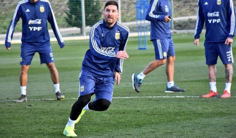 La camiseta de la selección de Argentina presentada por Messi