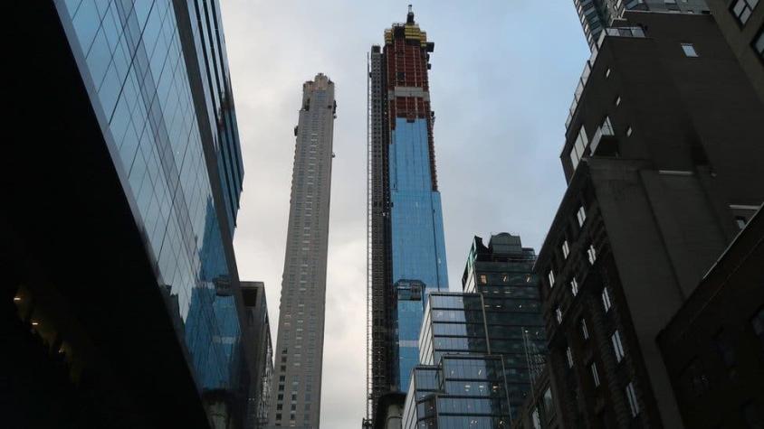 El boom de rascacielos "superdelgados" en Nueva York