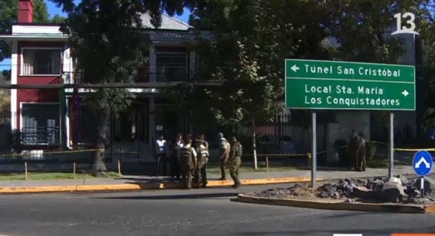 [VIDEO] Consulado boliviano afirma que avisos de bomba mencionaban a Sebastián "Cangri" Leiva