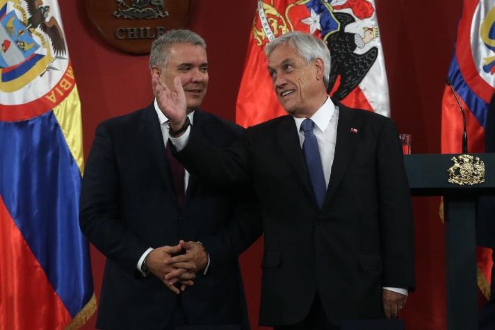 [VIDEO] Duque asegura que Piñera quiere recibir a militares venezolanos desertores