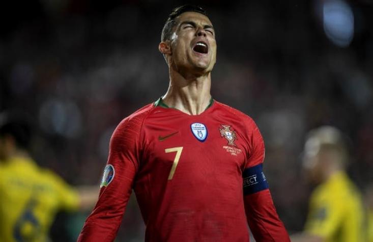 Portugal se estrella ante Ucrania en regreso de Cristiano Ronaldo