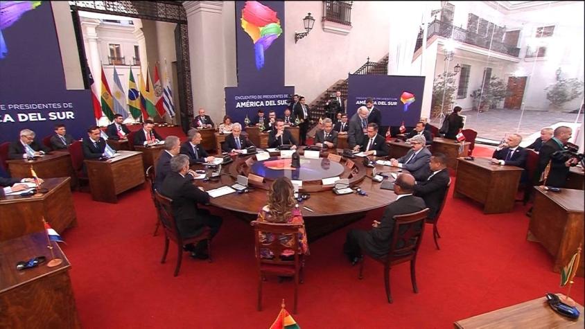 [VIDEO] Prosur: La polémica cumbre en Santiago