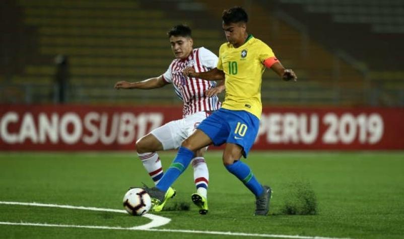 Brasil debuta con agónica victoria sobre Paraguay en el Sudamericano Sub 17