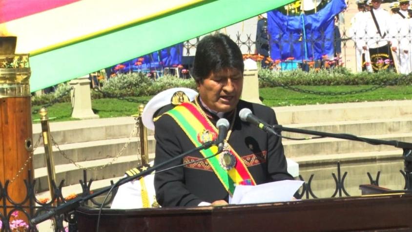 [VIDEO] Evo Morales hace un llamado al diálogo a Chile sobre salida al mar