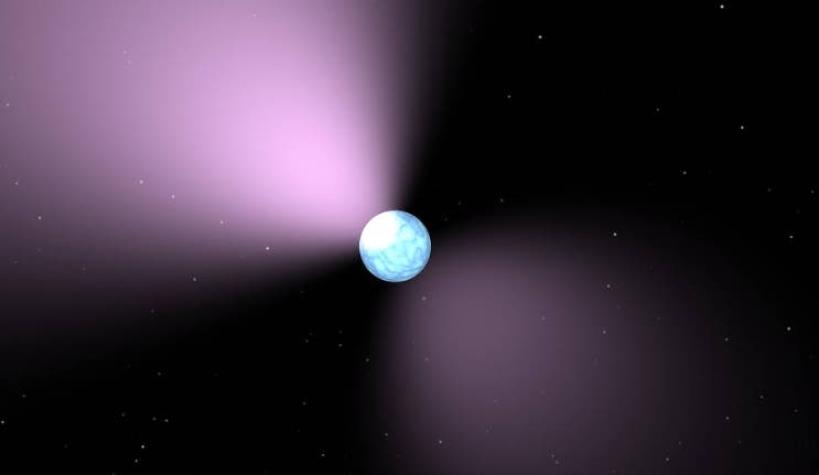 [VIDEO] Captan una estrella de neutrones moviéndose a 4 millones de kilómetros por hora