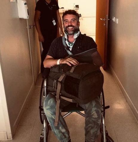 "Casi un milagro": Diego Muñoz comparte registro de los 11 días después del accidente