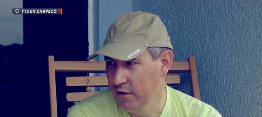 [VIDEO] El día en que Rafael Henzel habló con T13 sobre la tragedia del Chapecoense