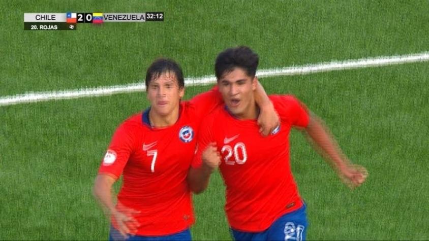 [VIDEO] Luis Rojas aumenta para Chile ante Venezuela en el Sudamericano Sub 17