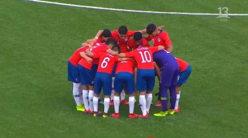 [VIDEO] El enérgico "C-H-I" de La Roja antes de enfrentar a Bolivia en el Sudamericano Sub 17