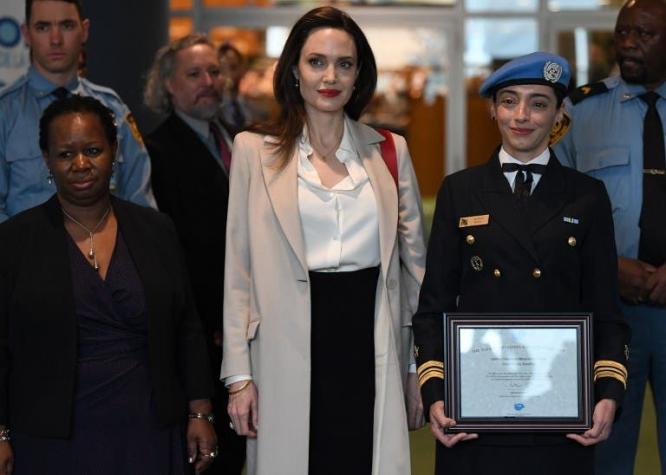 Angelina Jolie se pronuncia en la ONU por un mayor compromiso de EE.UU. con el mundo