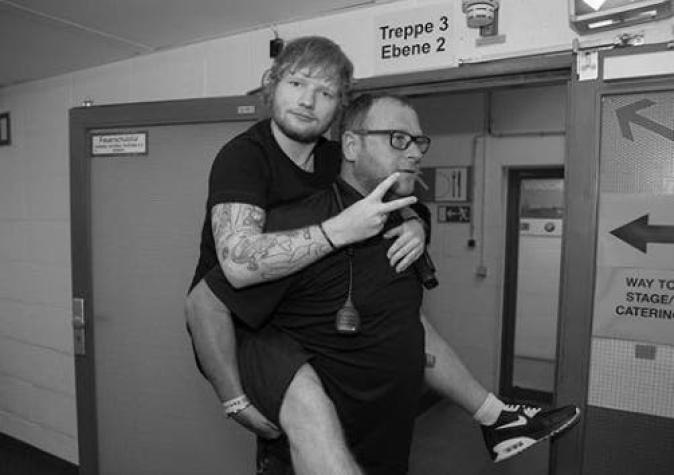 [FOTOS] La divertida cuenta de Instagram del guarda espalda de Ed Sheeran