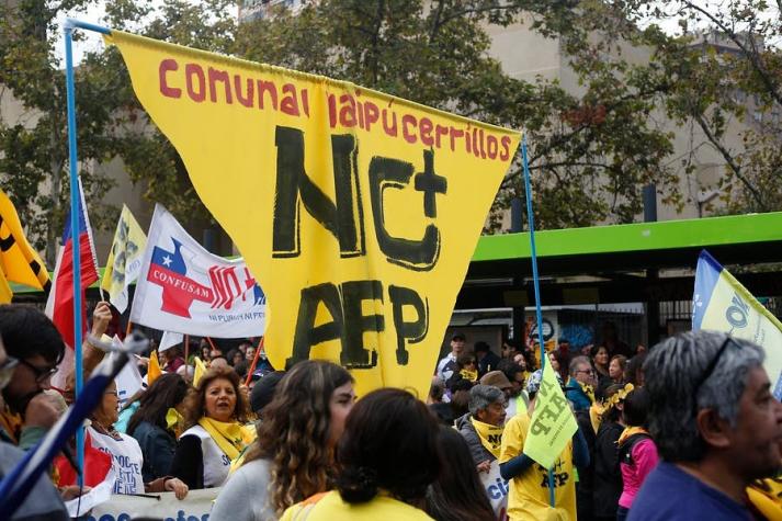 [FOTOS] Masiva marcha se desarrolló a nivel nacional convocada por la coordinadora NO+AFP