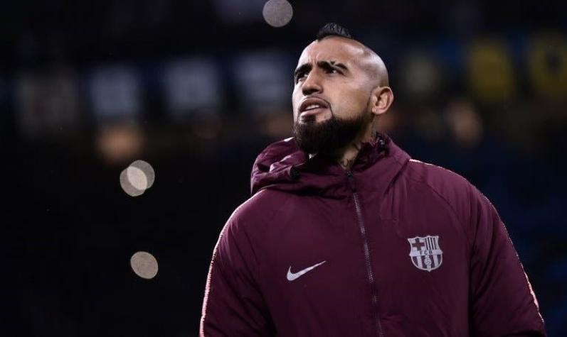 "Una máquina": Hinchas del Barcelona llenan de elogios a Arturo Vidal tras empate contra el Huesca
