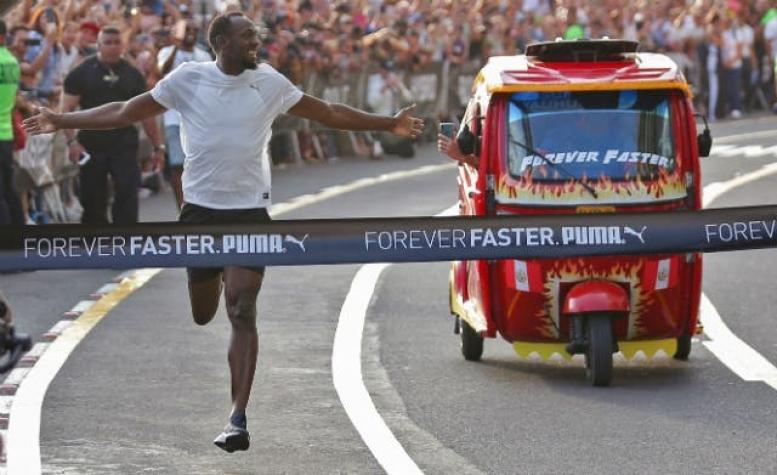 [VIDEO] ¿Quién es más rápido, Usain Bolt o un mototaxi? Carrera resolvió el misterio