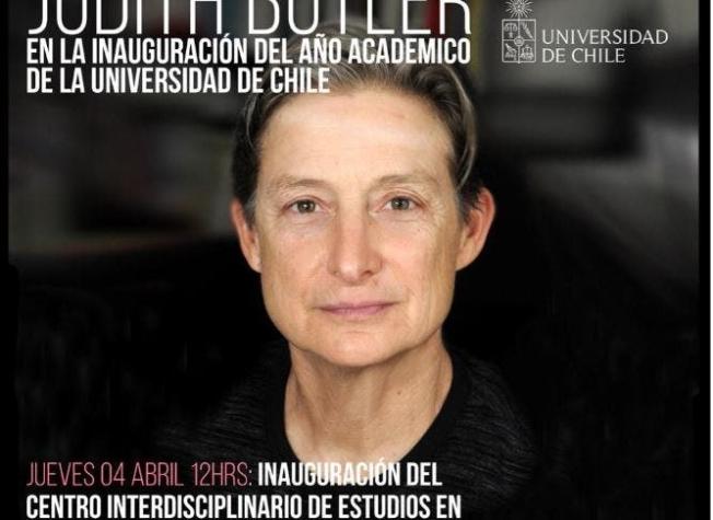 [EN VIVO] Judith Butler: sigue la charla de la académica feminista en la Universidad de Chile