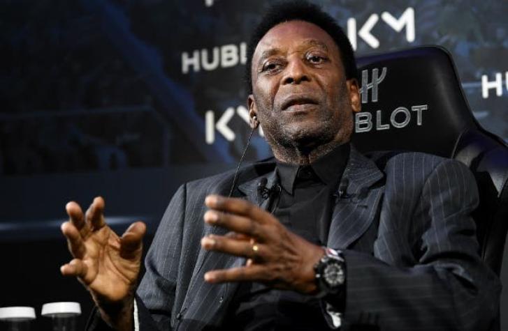 [VIDEO] Pelé asegura sentirse "mucho mejor" tras ser hospitalizado por una infección
