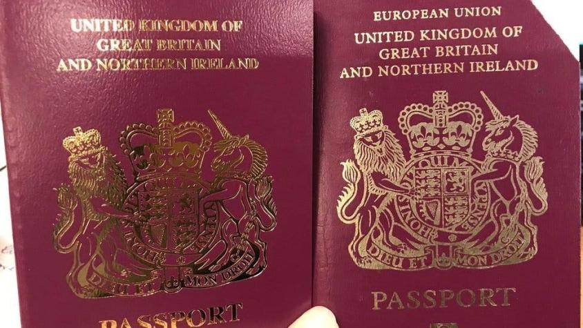Brexit: Reino Unido emite los primeros pasaportes sin las palabras Unión Europea