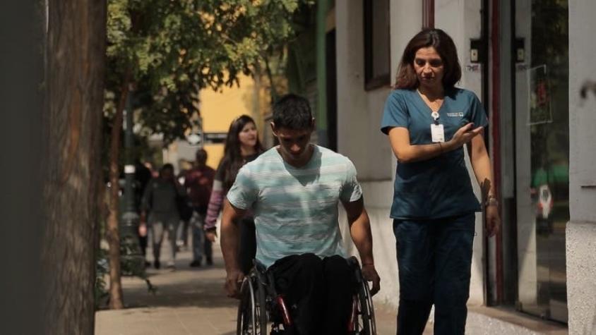 [VIDEO] Maratón de Santiago 2019: La competencia desde una silla de ruedas