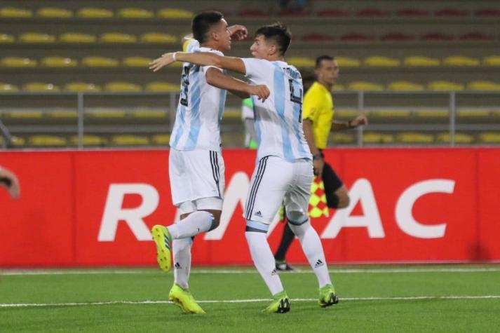 [VIDEO] Argentina vence a Uruguay en el clásico del Río de La Plata por el Sudamericano Sub 17