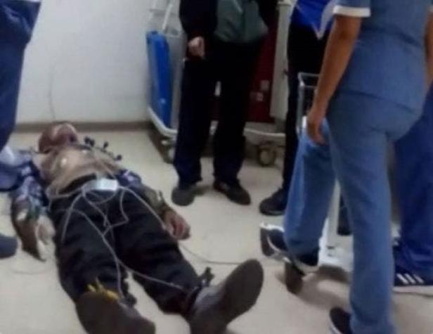 Hospital Gustavo Fricke realizará auditoría por paciente atendido en el suelo