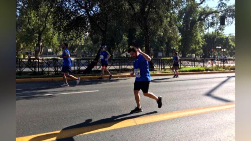 [VIDEO] Maratón de Santiago: Profesor murió cuando corría los 21K
