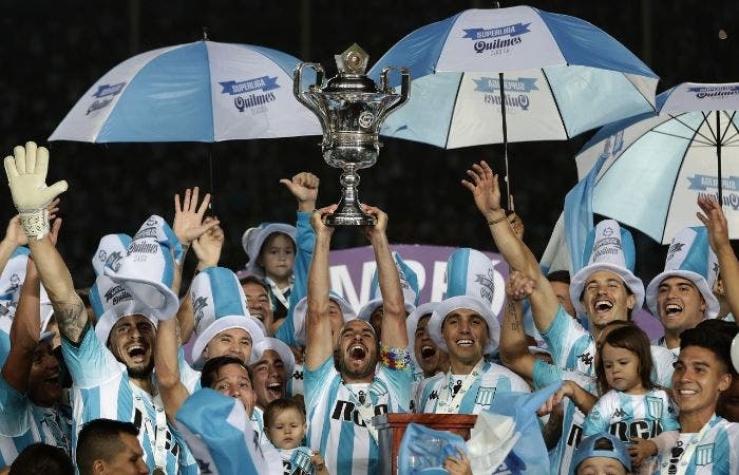 Locura en Avellaneda: Racing, de Marcelo Díaz, celebra un título nacional tras cinco años
