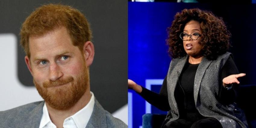 El proyecto televisivo que unirá a Oprah y el príncipe Harry