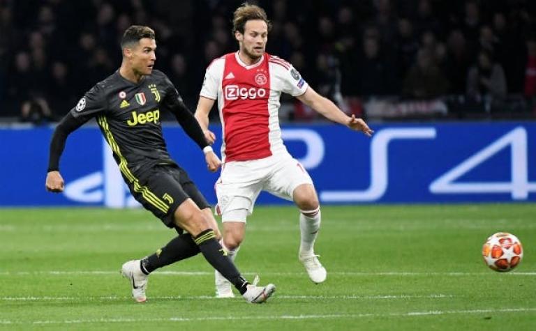 Ajax y Juventus igualan en Ámsterdam y paso a semis de la Champions se definirá en Turín