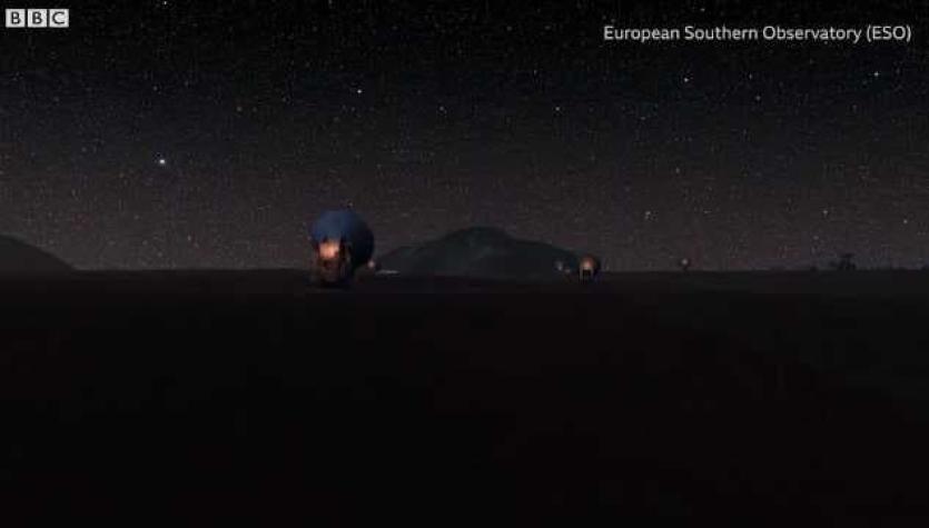 [VIDEO] Animación muestra un viaje desde la Tierra hasta el inmenso agujero negro fotografiado