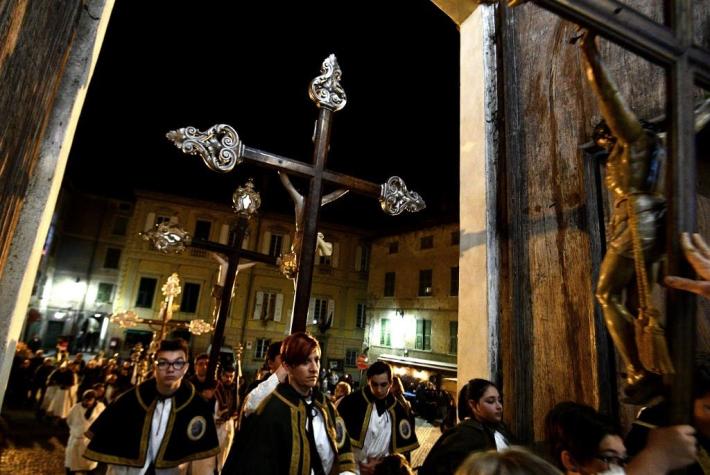 Roma: reabren la "escalera santa" por la que Cristo ascendió para comparecer ante Pilatos