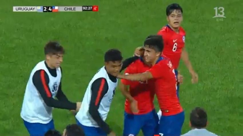 [VIDEO] El gol de Benjamín Osses que selló la victoria de Chile sobre Uruguay en el Sudamericano