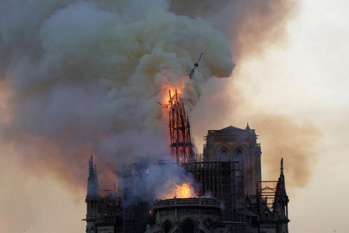 Incendio en Notre Dame: Celebridades reaccionan a la terrible tragedia en catedral de París
