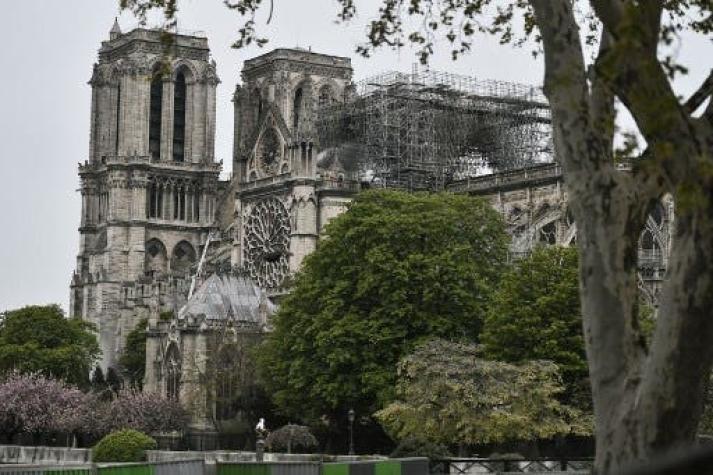 [FOTOS] Así amanece la Catedral de Notre Dame: persisten dudas sobre la resistencia de la estructura