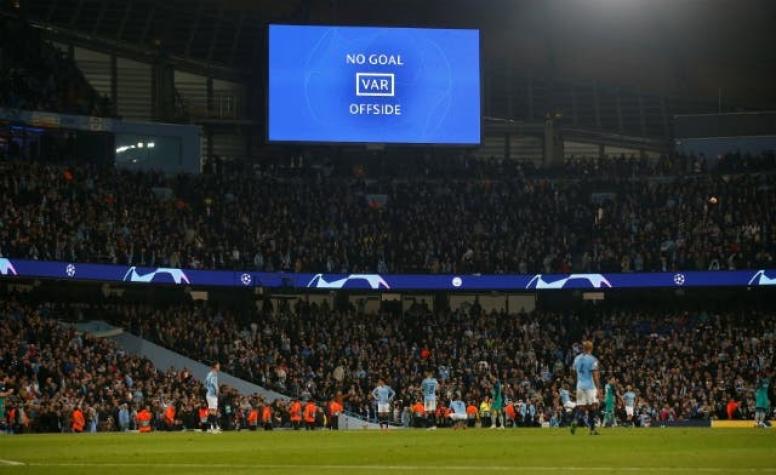 [VIDEO] El VAR dijo que no: El gol anulado a Manchester City que los dejó fuera de la Champions
