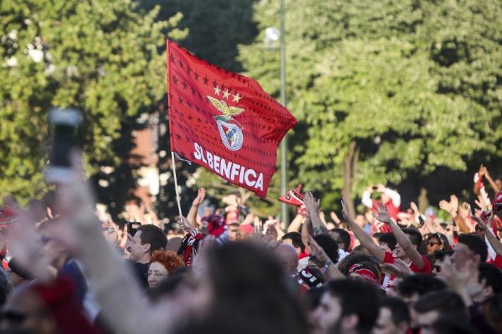 Hinchas del Benfica se equivocaron de Fráncfort en su viaje