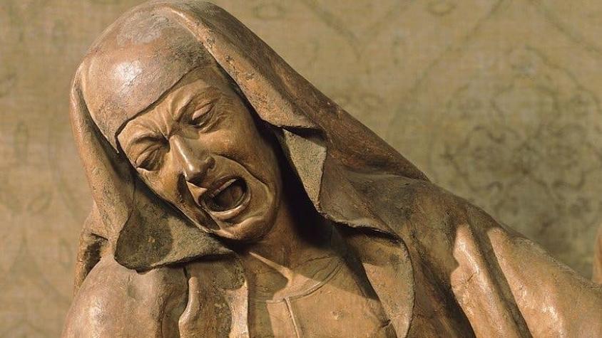 La desgarradora representación del dolor por la muerte de Cristo escondida en una iglesia de Italia